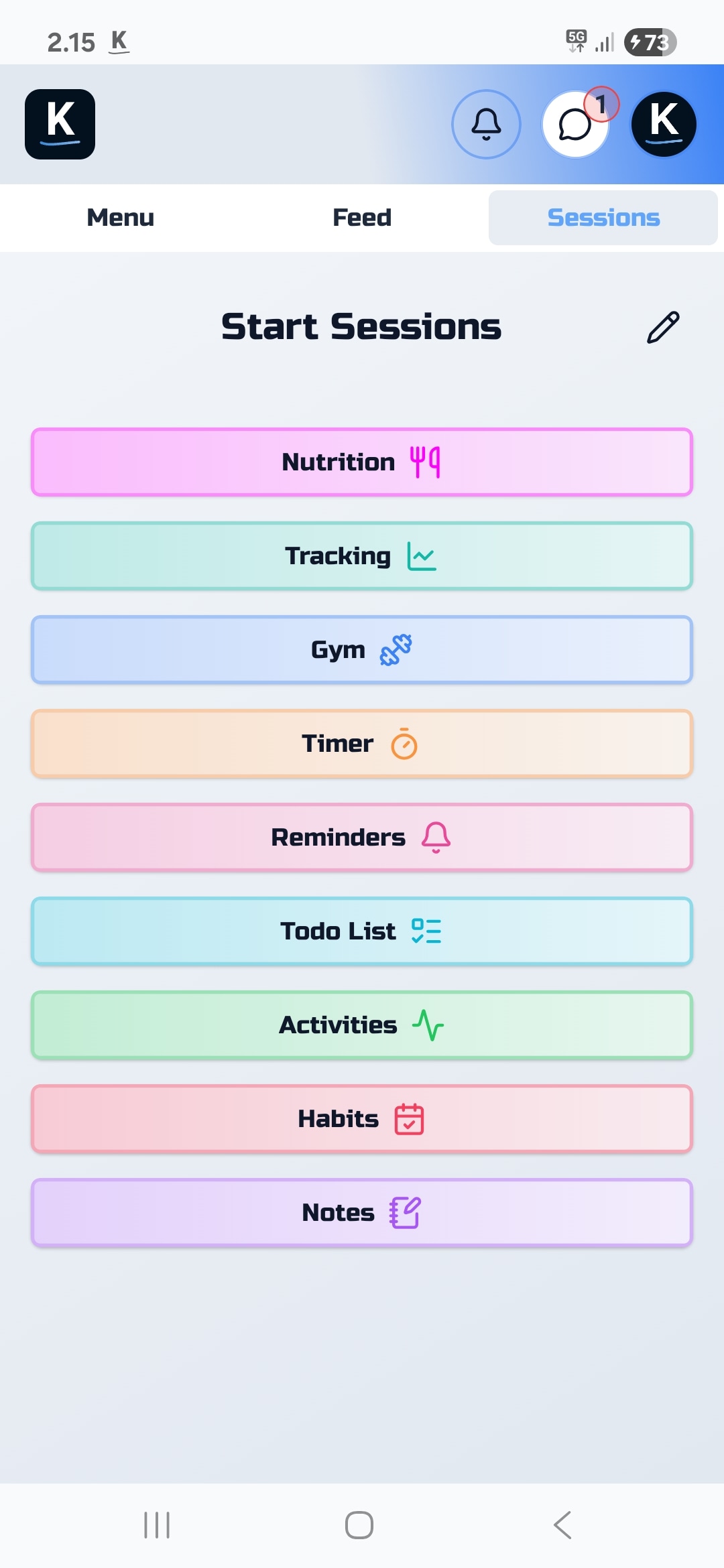 Activity Types